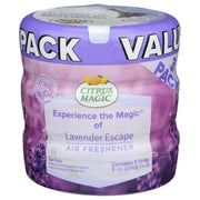 Citrus Magic Odor Absorbing Solid Air Freshener - Lavender Escape, 8oz (3 Pack)