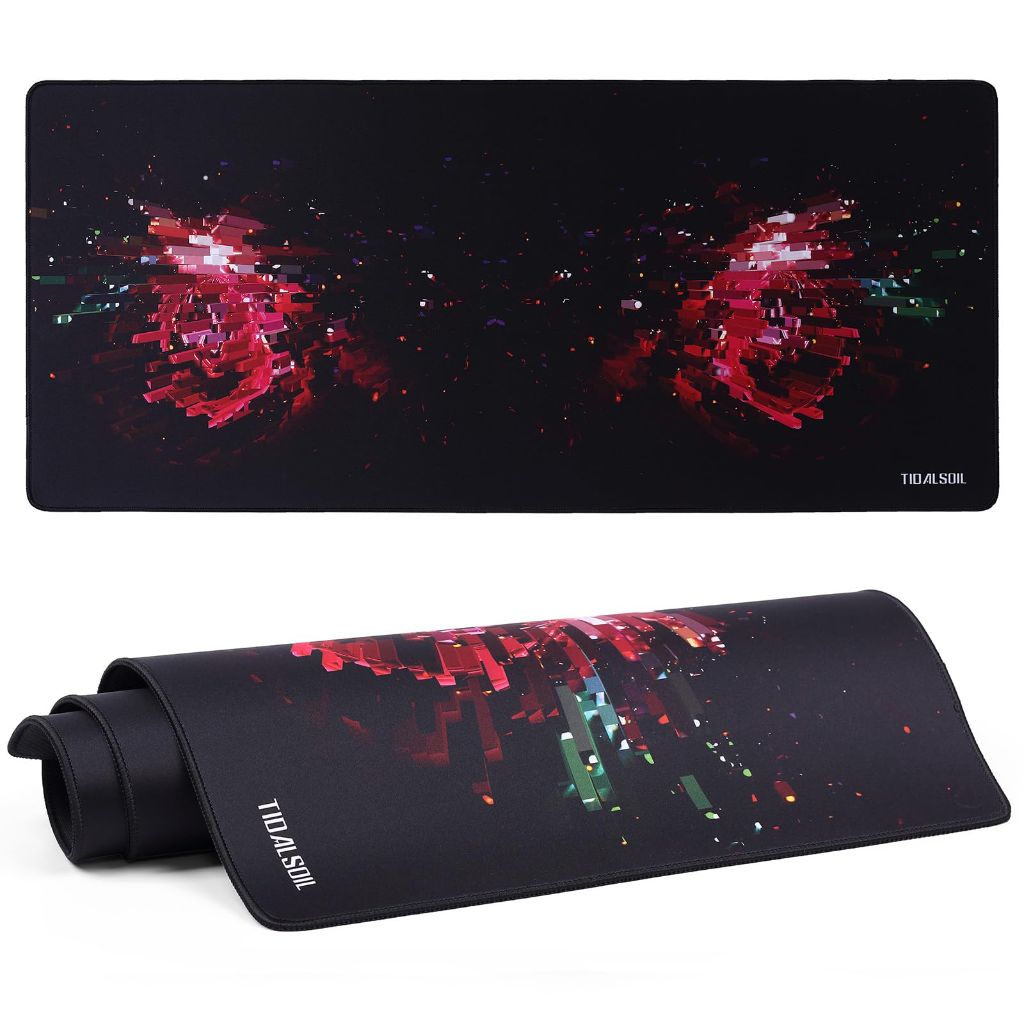 TIDALSOIL Large Gaming Mouse Pad XXL 35.4 x 15.7 Inch
