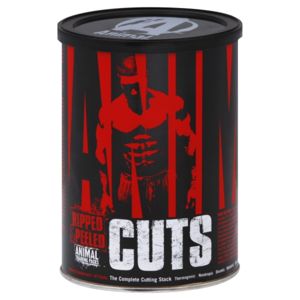 Animal Cuts All-in-One Fat Burner Pack with Patented SerinAid - 42 Pill Packs