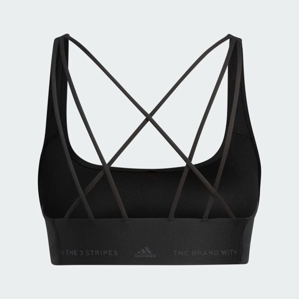 Adidas Women's Standard Studio Medium Support Better Level Bra, Shadow Navy, X-Small DD