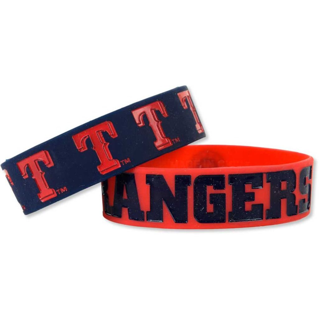 MLB Texas Rangers Bulk Bandz, One Size, Team Color