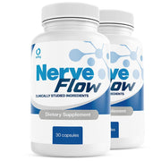 Orby NerveFlow – Natural Daily Wellness Supplement with Magnesium, Turmeric & CoQ10 – 30 Capsules, 2 Month Supply