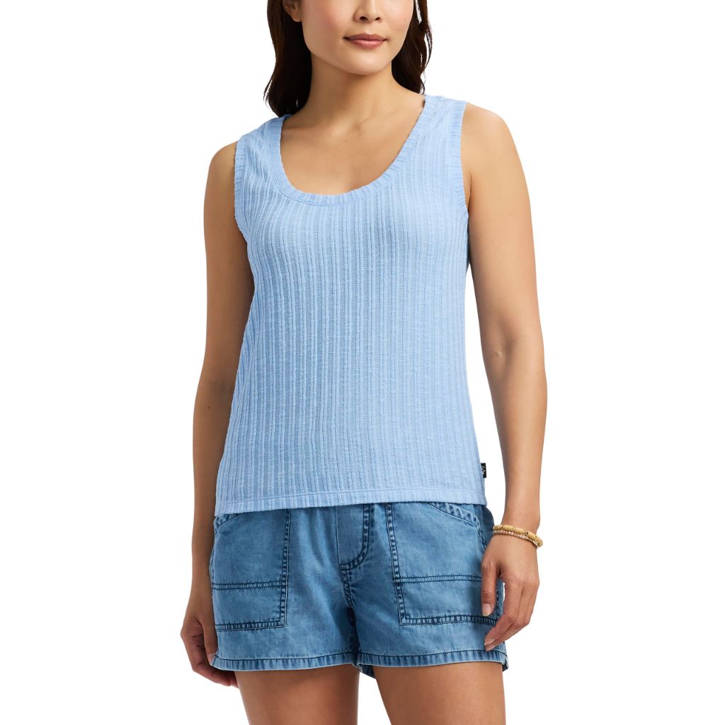 Buffalo David Bitton Women's Thurryn Tank Top, Placid Blue, X-Small