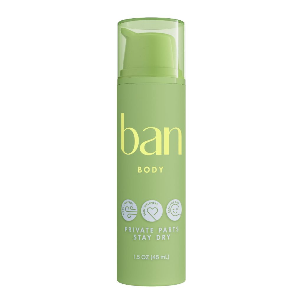 Ban Private Parts Stay Dry Deodorizing Body Lotion - Light Scent, 1.5 oz.