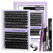 B&Qaugen Manga Lash Clusters DIY Individual Lashes 300 PCS)