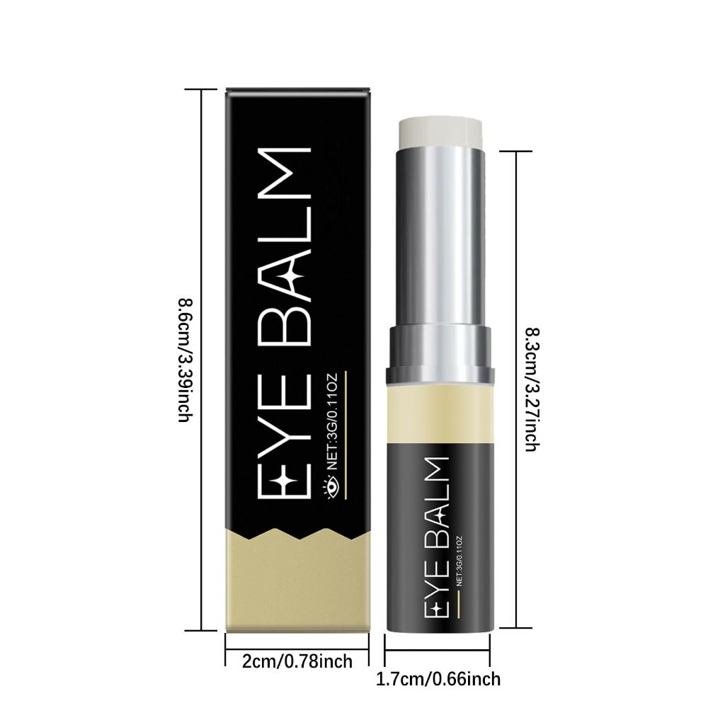 2Pcs for Eye Bags, for Under Eye Bags, Erase for Dark Circles Puffiness 0.11oz Compact Size
