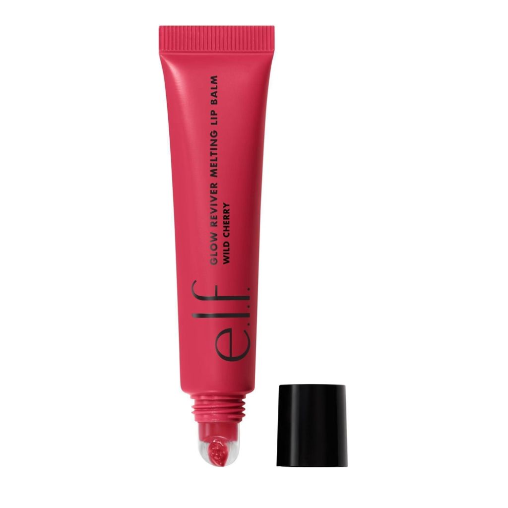 e.l.f. Glow Reviver Melting Lip Balm - Wild Cherry, 0.52 oz.