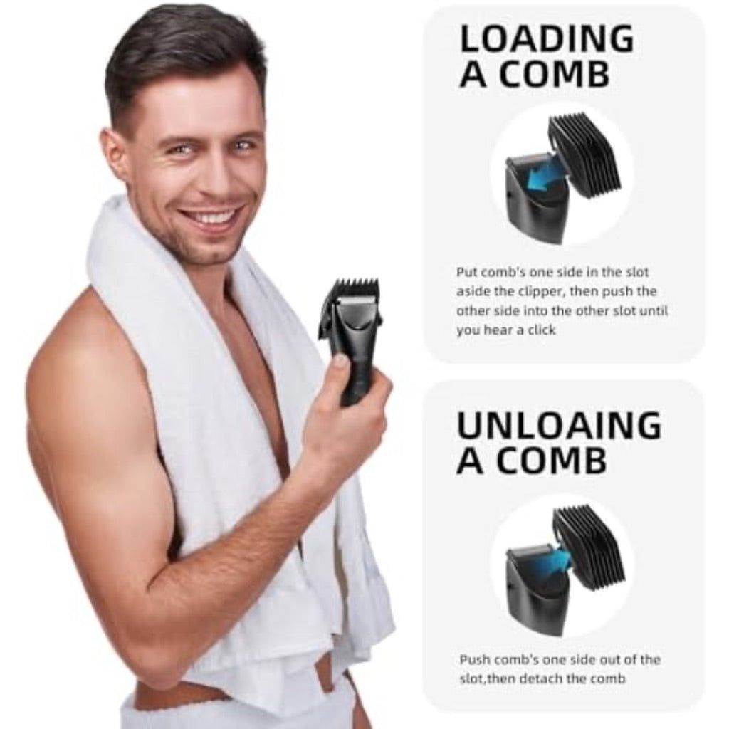 ENSSU Ball Trimmer/Shaver for Men, Electric Groin Hair Trimmer, Men Body Groomer for Pubic/Beard/Back, Waterproof Razor Hygiene Tool