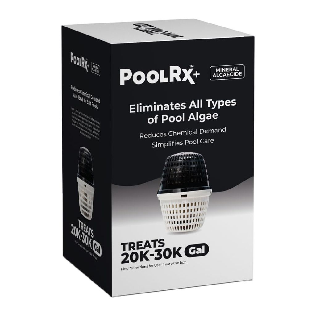 PoolRX+ Mineral Algicide Pool Unit for 20k-30k Gal Pools - Single Unit
