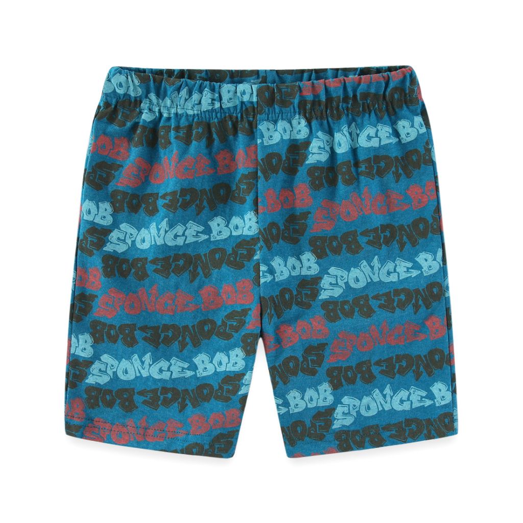 SpongeBob SquarePants Nickelodeon Boys 2 Piece Short Sleeve T-Shirt and Shorts Set for Big Kids, 4