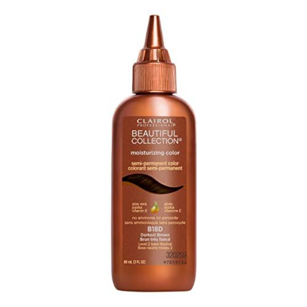Clairol Beautiful Collection B18D Darkest Brown Hair Colour