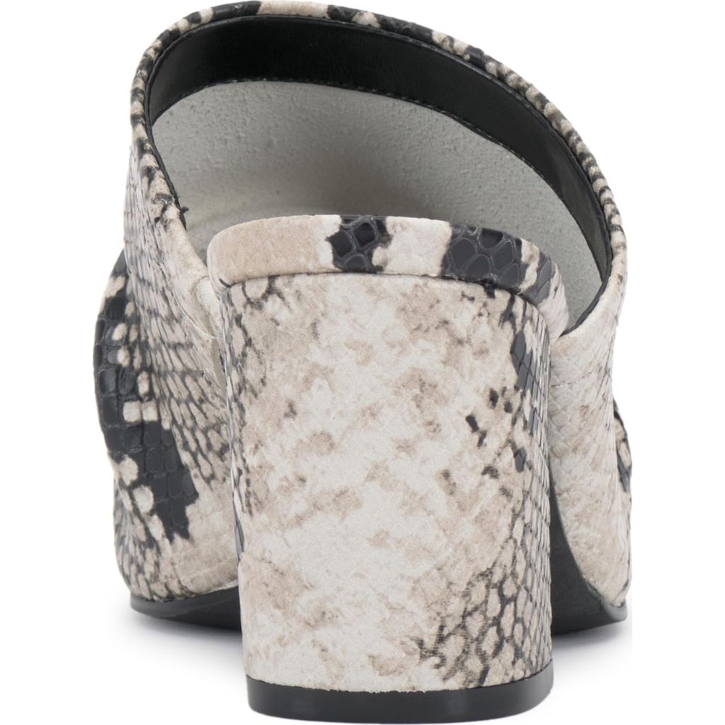 Vince Camuto Women's Carlie Slouched Pointed Toe Heeled Mule, Ivory - 5.5