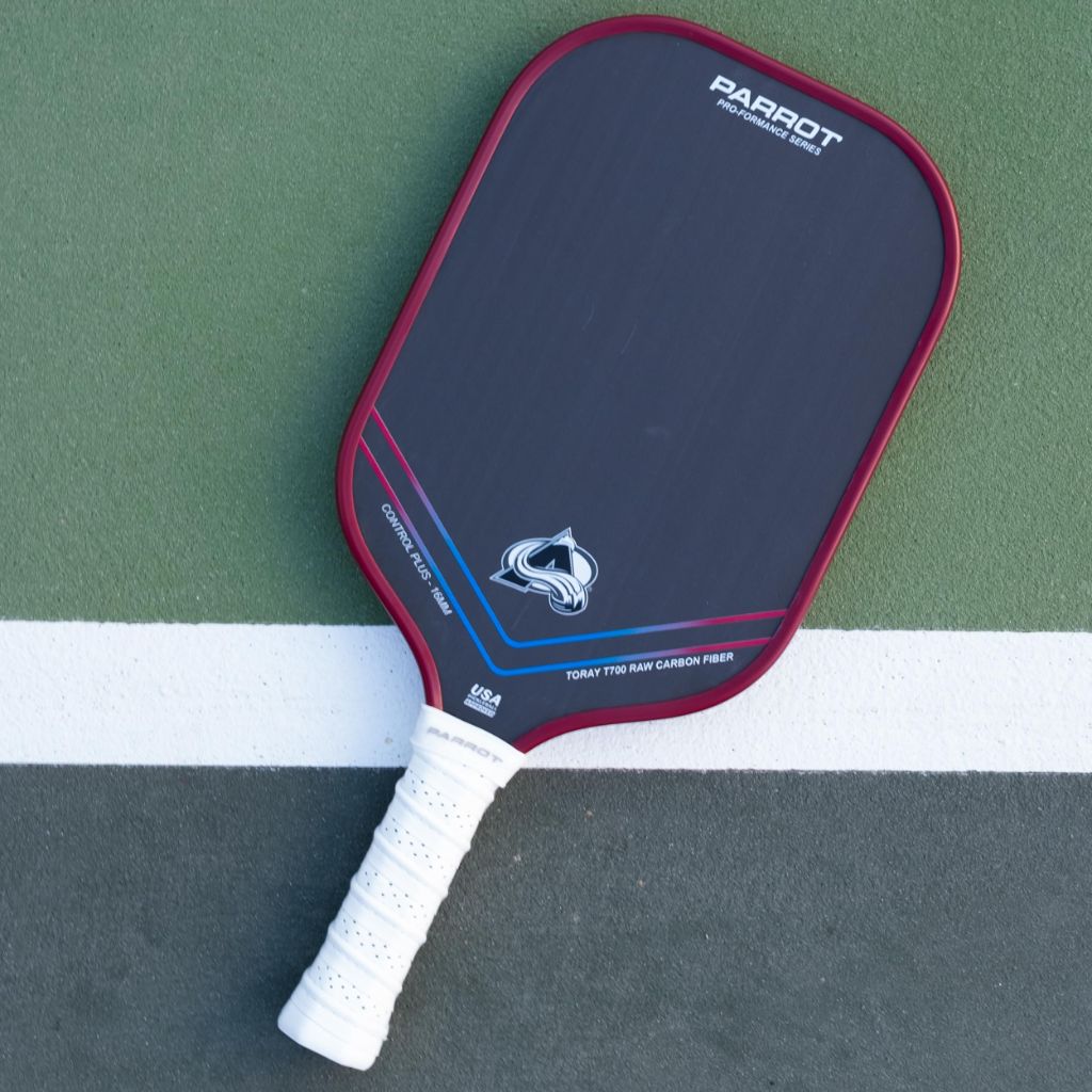 Team Golf Parrot Paddles NHL Colorado Avalanche Pro-Formance Pickleball Paddle