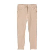 IZOD Little & Big Girls Adaptive Skinny Flat Front Pant, 5, Beige