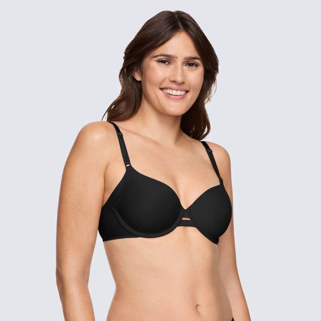 Warner's Simply Perfect Underarm Smoothing Underwire Bra - Black, 38D