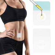 50 PCS Disposable Castor Oil Patches – Leak-Proof, Self-Adhesive Castor Oil Belly Button Patch – Portable & Easy to Use – Safe for All Ages