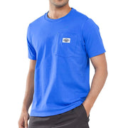 NORTHYARD Men's Short Sleeve Cotton T-Shirts, Royal Blue, XL