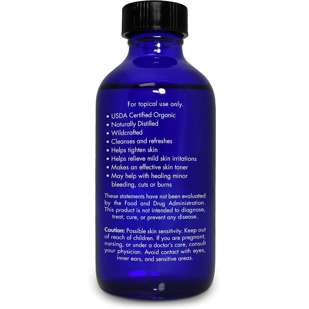 Organic, Witch Hazel – 100% Pure, by Zongle Therapeutics, 4 OZ