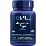 Life Extension Magnesium Caps, 500 Mg - 100 Capsules