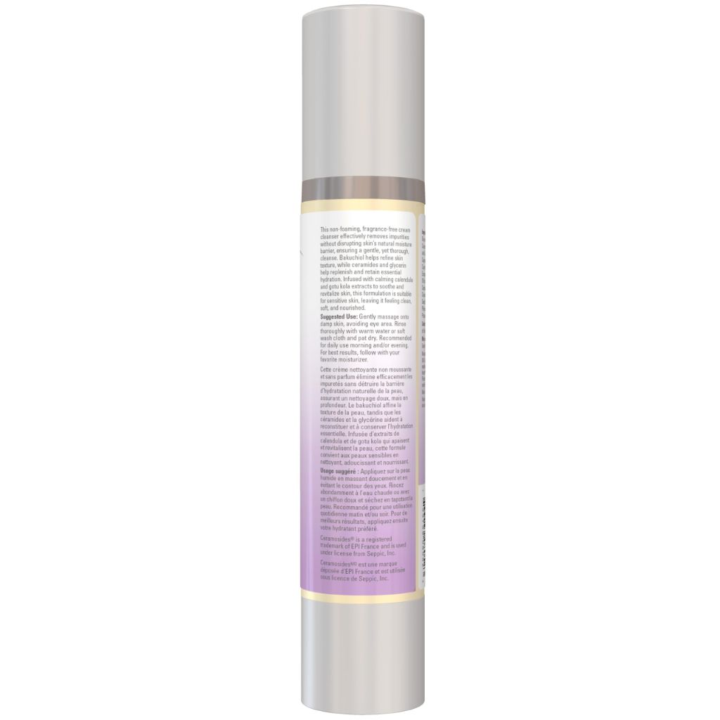 NOW Solutions Gentle Balance Cream Cleanser, 4 oz - Fragrance-Free
