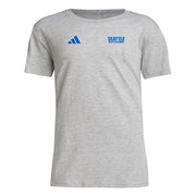 adidas Unisex-Kids MLS Soccer Pre-Game Short Sleeve T-Shirt - Seattle Sounders, Gray Heather (M)
