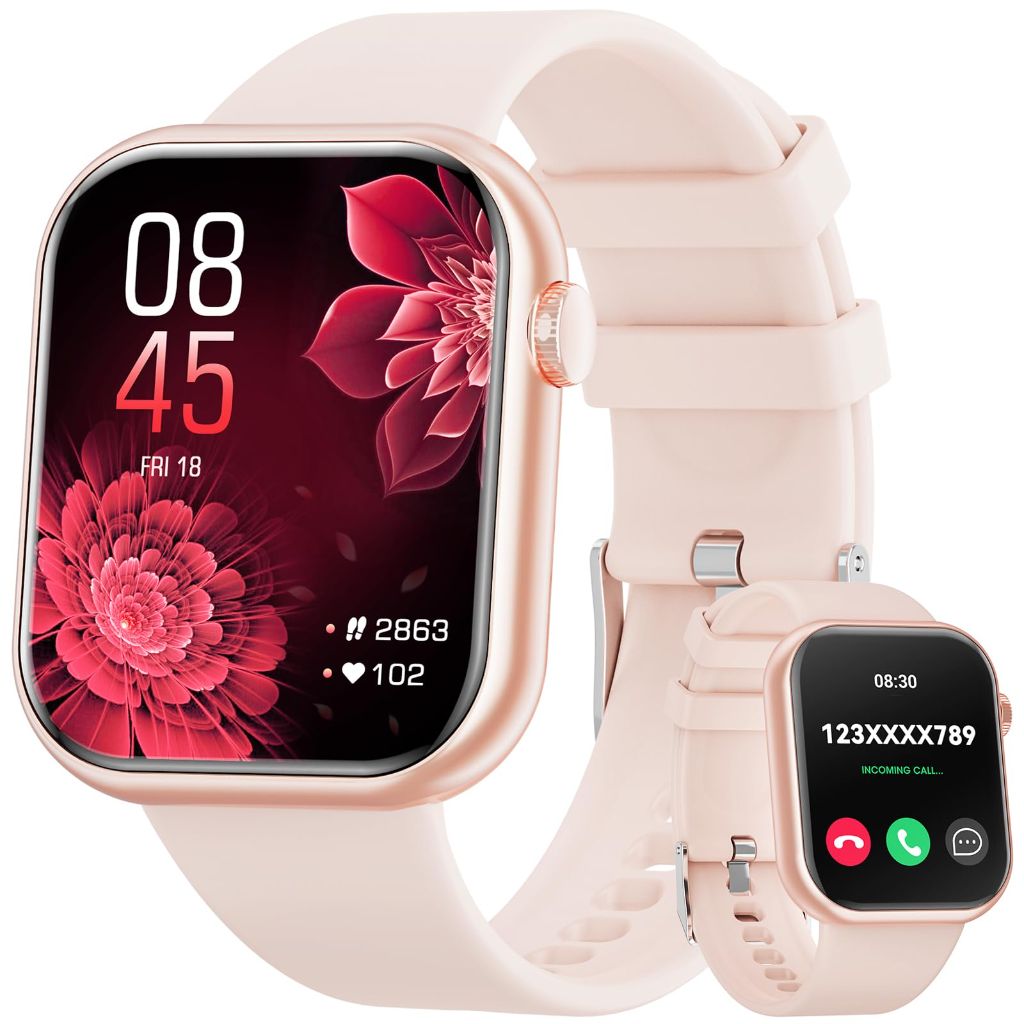 Hwagol Smart Watch (Answer/Make Call) 1.85inch Fitness Tracker