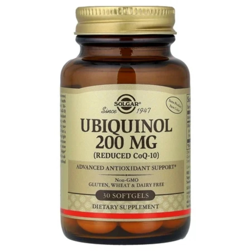 Ubiquinol - Reduced CoQ-10 200 mg - 30 Softgels