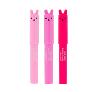 TONYMOLY Petit Bunny Lip Gloss 3 Pack – Hydrating Korean Lip Crayon with Vitamin E, Moisturizing & Glossy Finish
