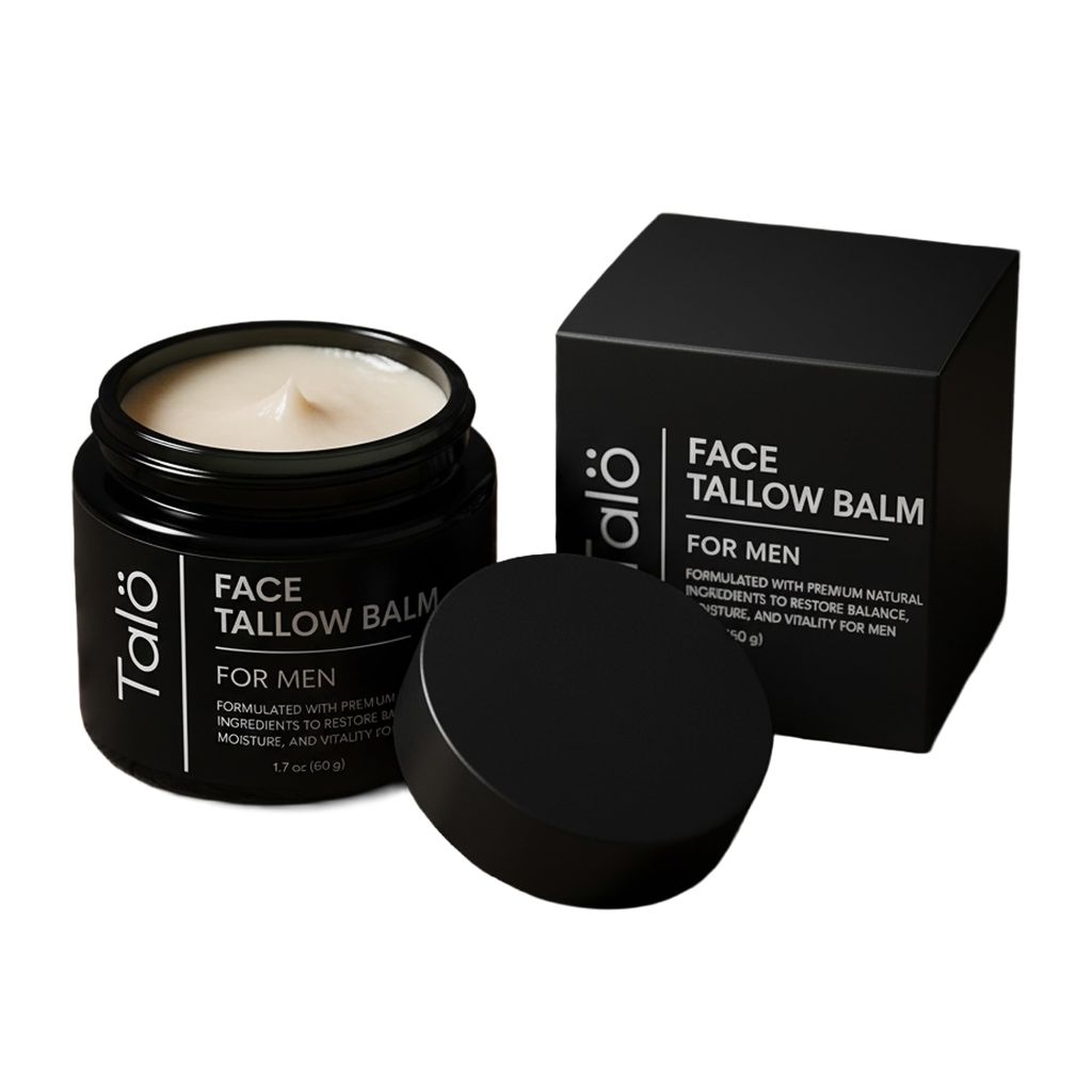Talö Beef Tallow Moisturizer for Men | 1.7fl. oz jar