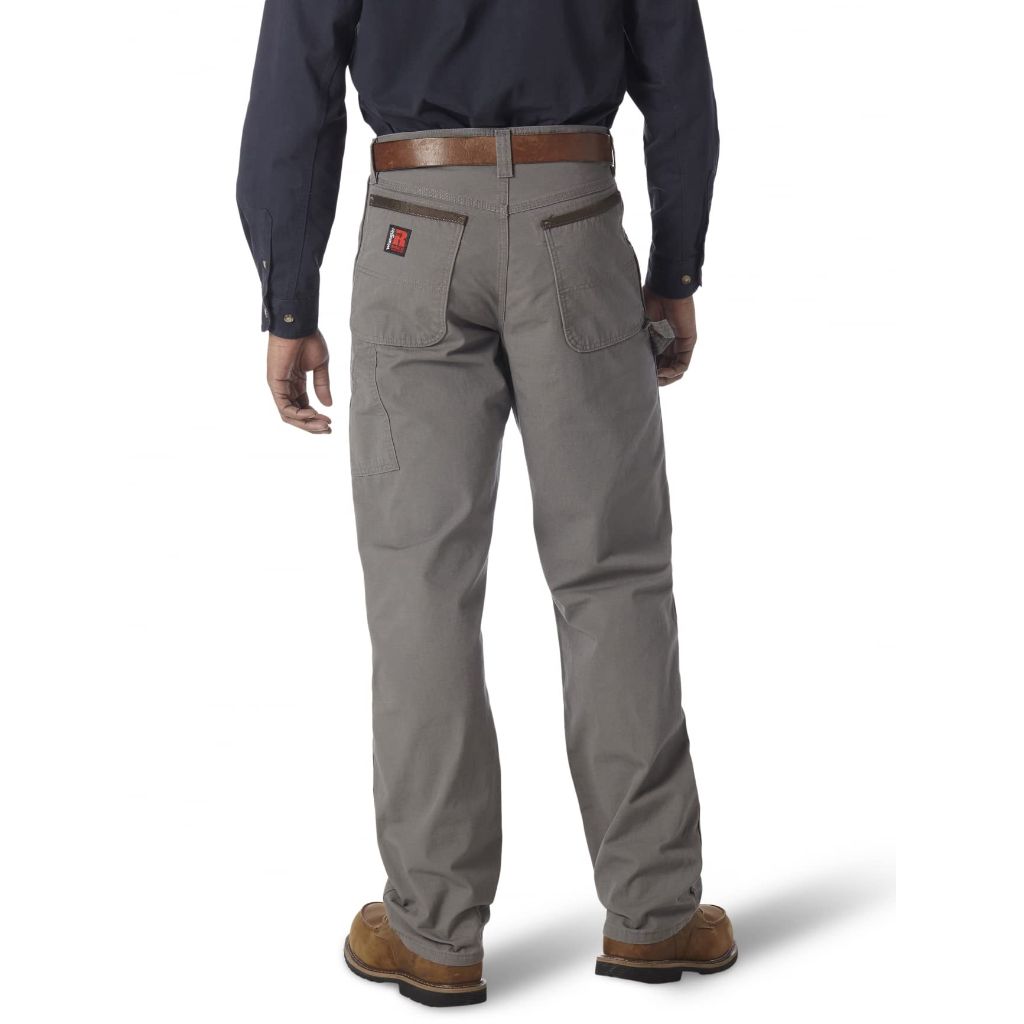 Wrangler Riggs Workwear Mens Ripstop Carpenter Jeans, Slate, 40W x 32L US