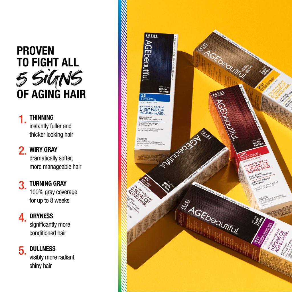 AGE beautiful Permanent Hair Color Dye Liqui Creme |\ Ash Blonde