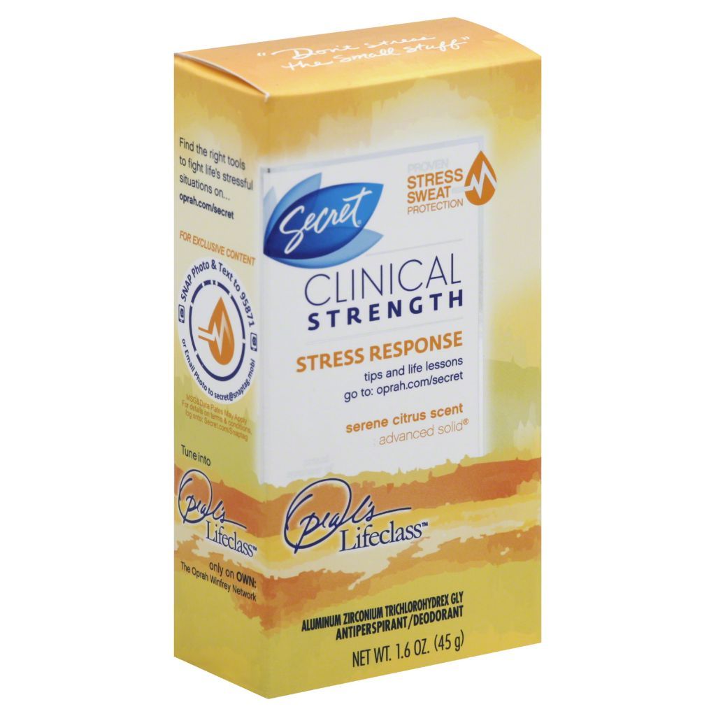 Secret Clinical Strength Soft Stress Response / CREAM 1.6oz