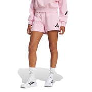 adidas Women's Z.N.E. Sportswear Shorts - True Pink, Small