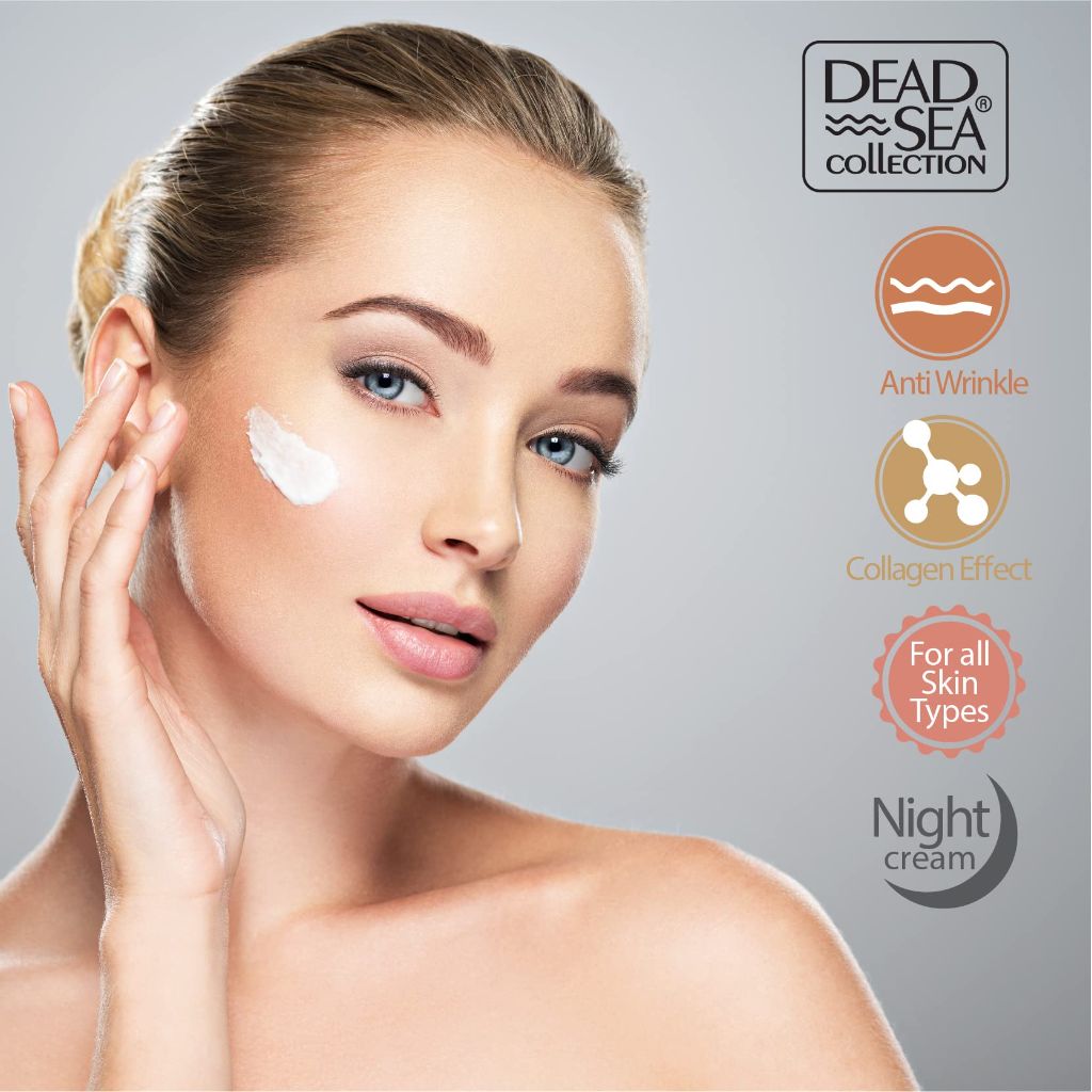 Dead Sea Collection Night Cream for Face with 2% Retino (1.69 fl. oz)