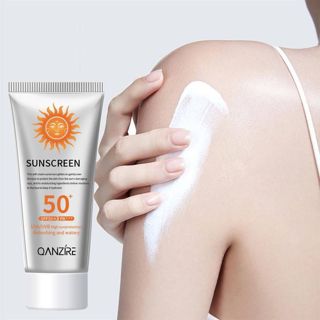 Sport Face Sunscreen, SPF 50, Water Resistant, Sweat Resistant Oil Free Sunscreen Lotion - 1.76oz