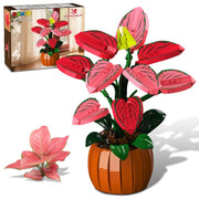 HiWEEGO Flowers Botanicals Bonsai Building Set, 782PCS