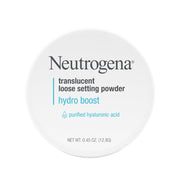 Neutrogena Hydro Boost Translucent Loose Setting Powder with Purified Hyaluronic Acid for Smooth Skin, | 44 oz