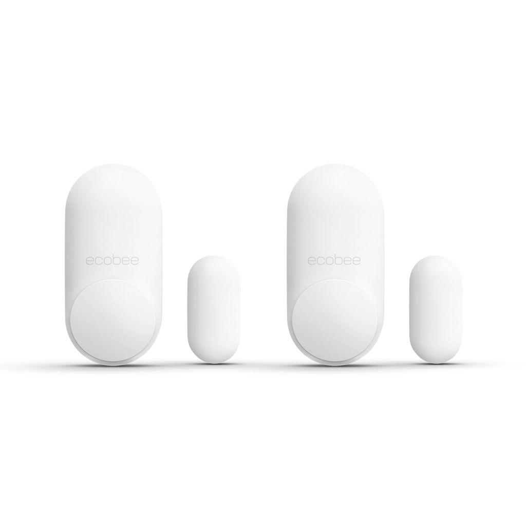 Ecobee Smart Sensor for Doors & Windows 2 Pack - Temperature sensor, white
