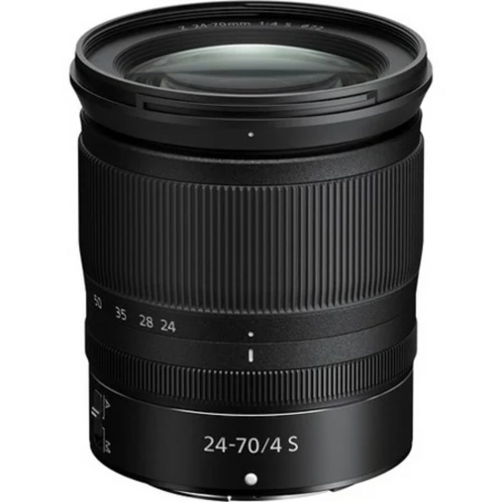 NIKKOR Z 24-70mm f/4 S Standard Zoom Lens for Nikon Z Cameras - Black