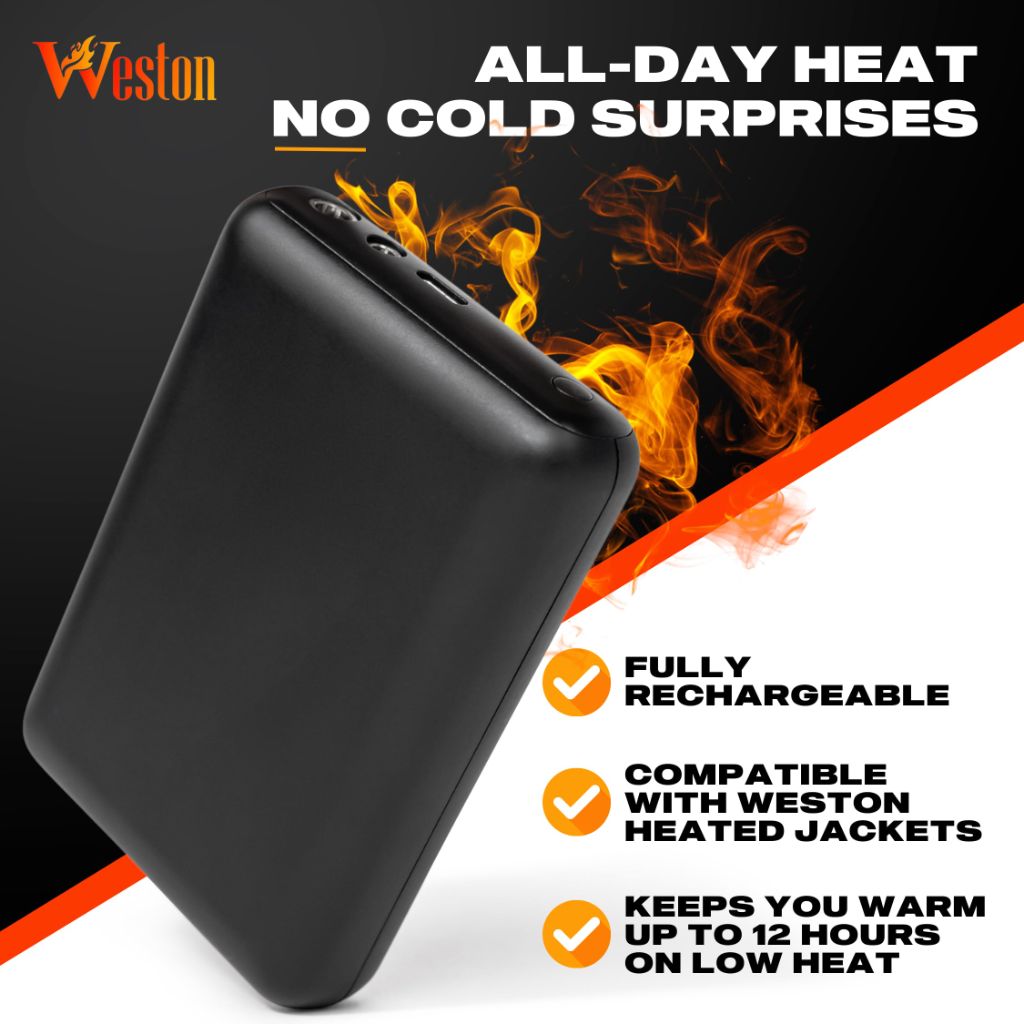 Weston Jacket Battery 7.4V 15,000 mAH