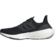 adidas Women's Ultraboost 22 Running Shoe, Black/White, Size 10