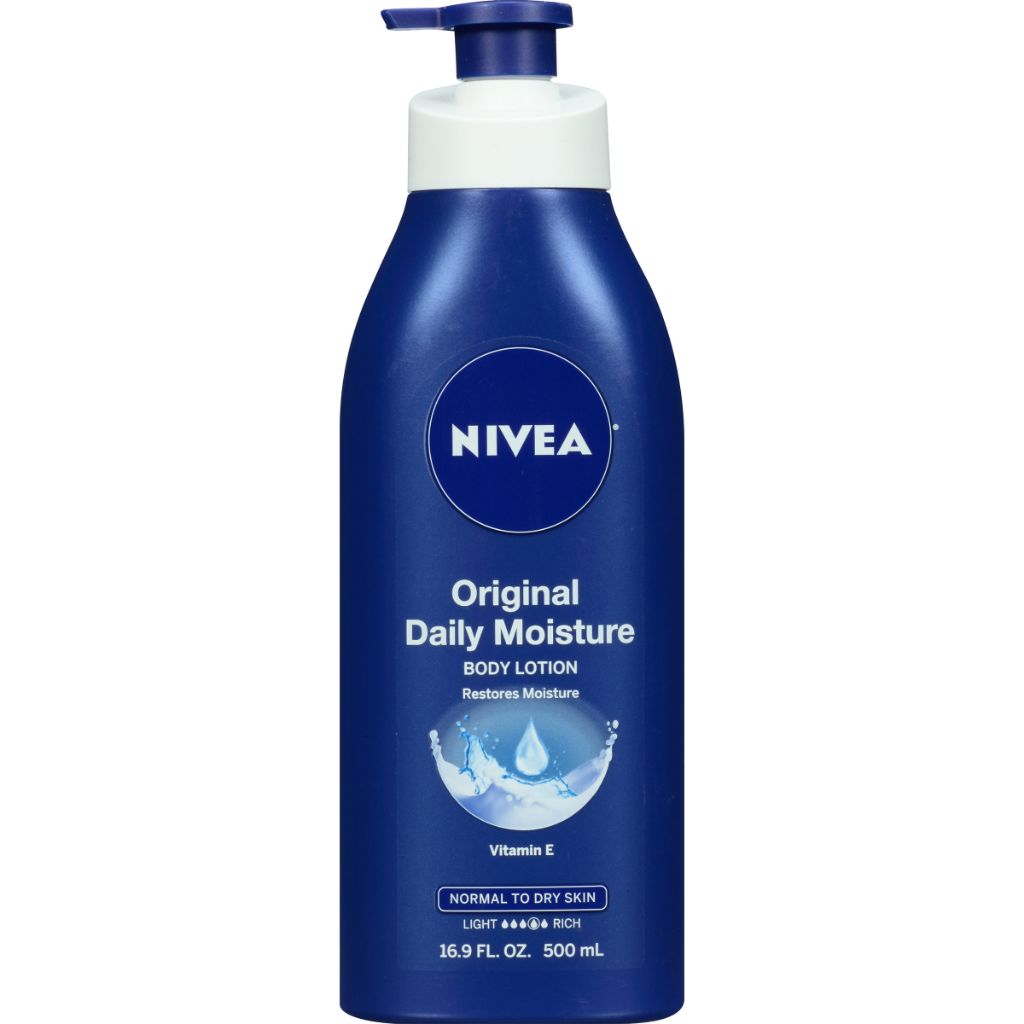 Nivea Original Daily Moisture Body Lotion, 16.9 Fluid Ounce