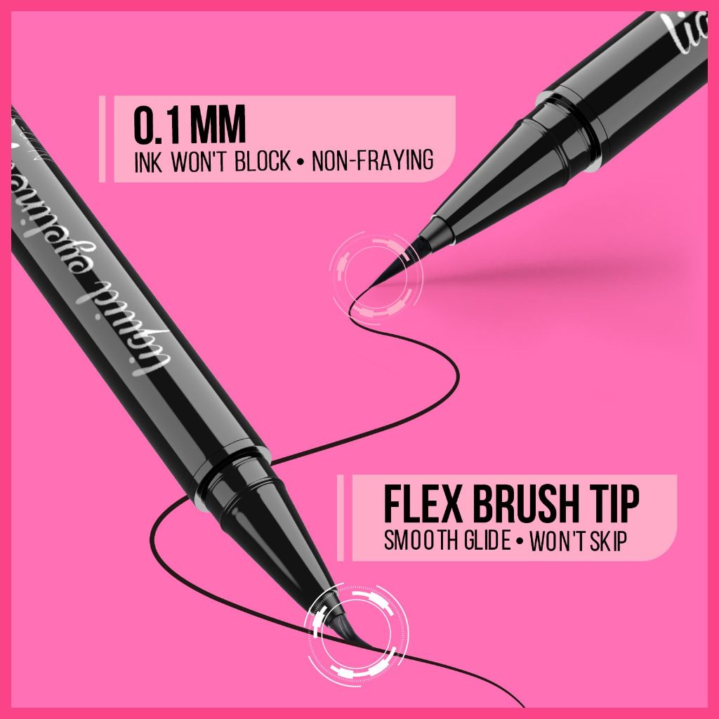 water proof Liquid Eyeliner - for Woman, Smudge-Proof Black 0.035 fl.oz
