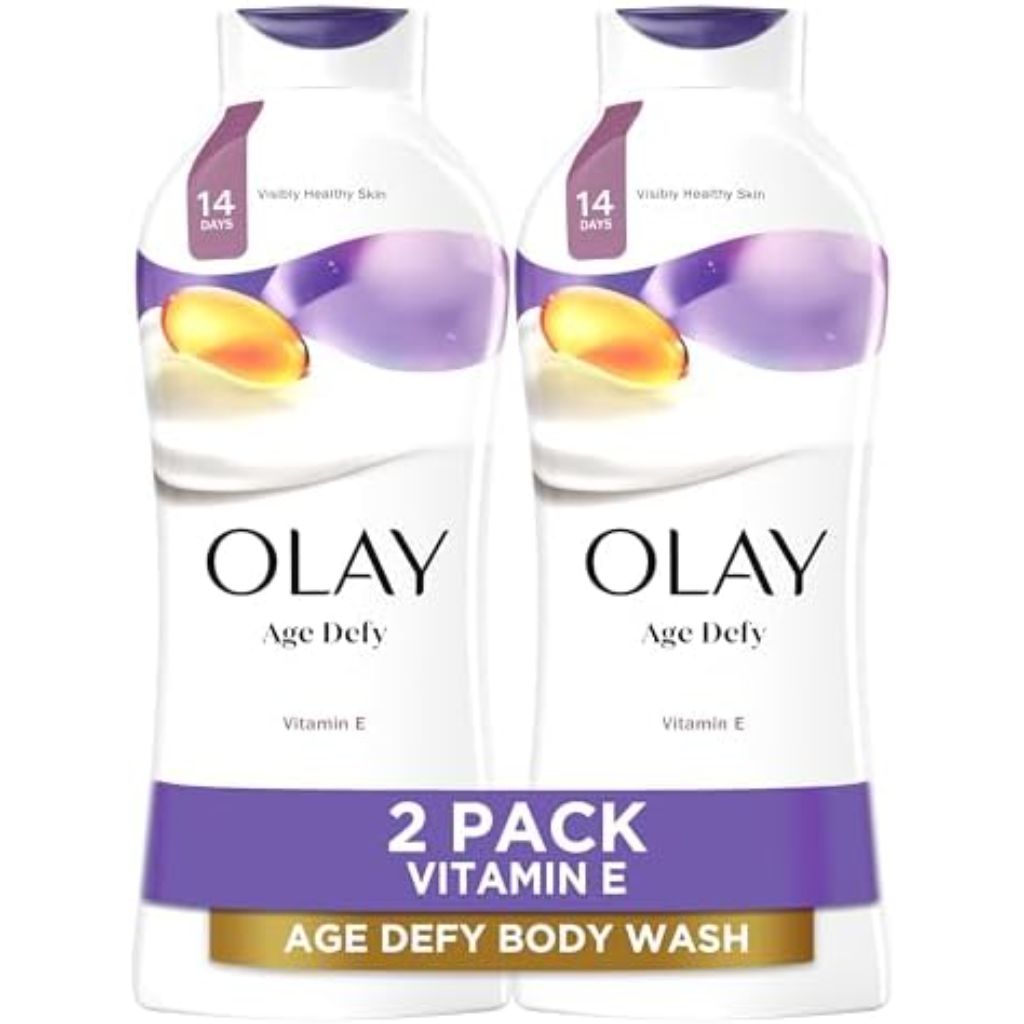 Olay Age Defy Body Wash with Vitamin E, B3 Complex - 22 fl. oz. (2 Pack)