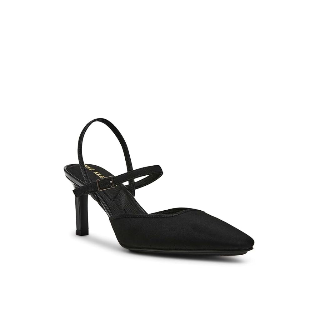Anne Klein Women's Rosedale Slingback Pumps - Black, Size 5.5