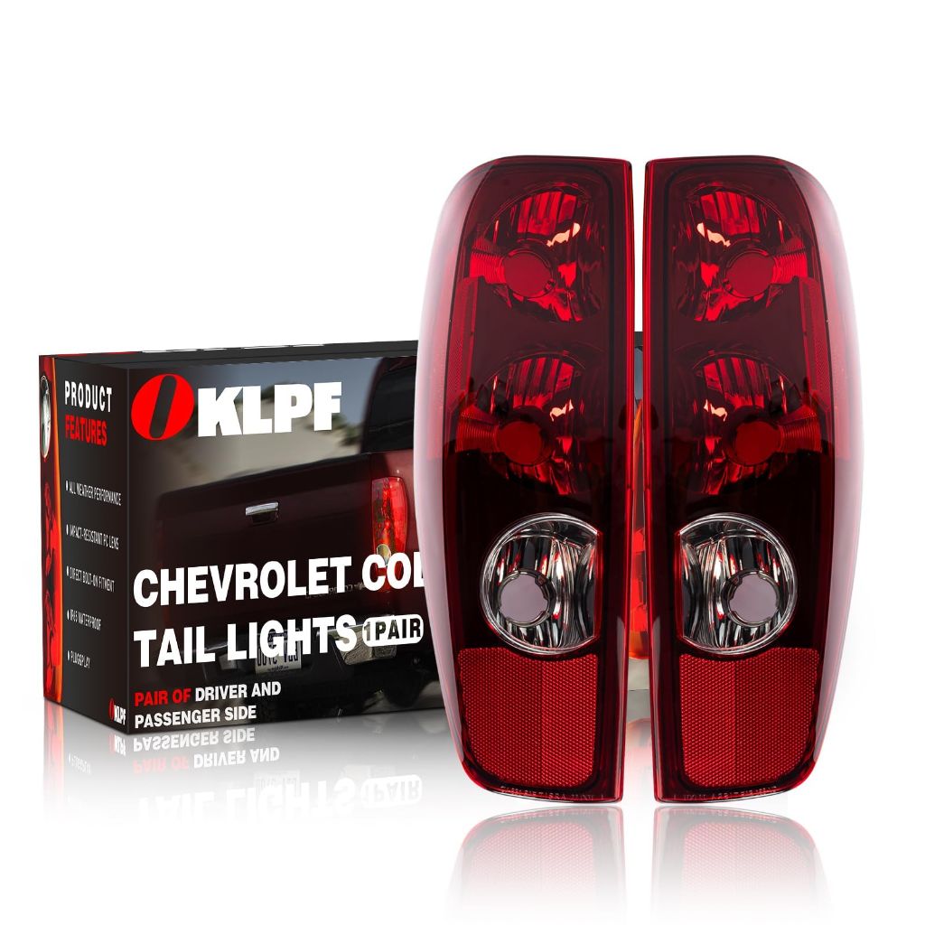 OKLPF Tail Light for Chevy Colorado 04-12, GMC Canyon 04-12, Driver &  Passenger