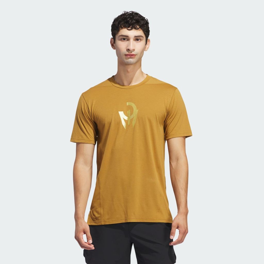 SZ XL, Adidas Mens Mahomes Designed 4 Training T-Shirt, Bronze Strata