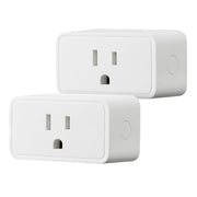 Amazon Basics Smart Plug  2.4 GHz Wi-Fi, No Hub Required, 2-Pack, White