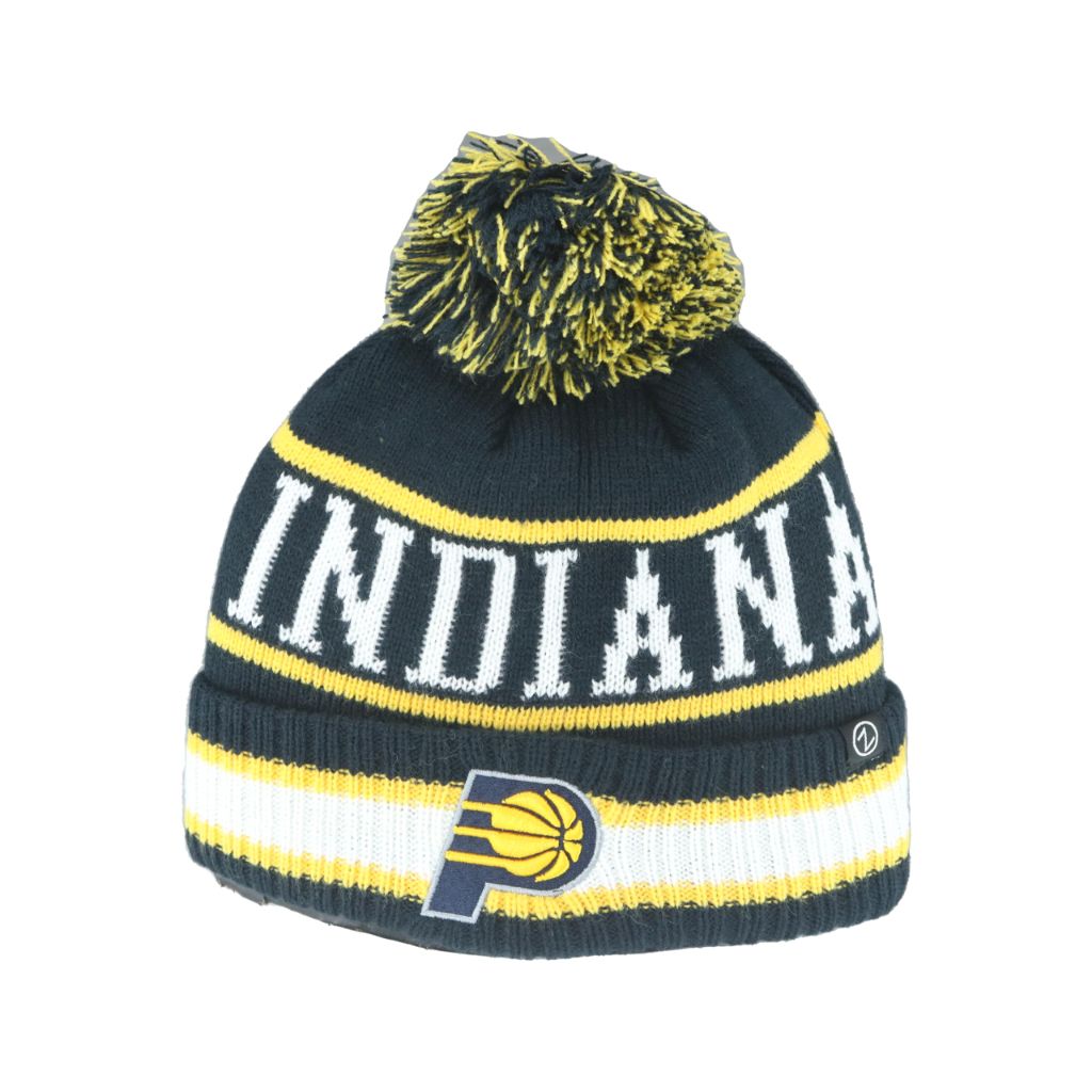Indiana Pacers NBA Officially Licensed Youth Beanie Pom Freestyle