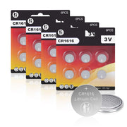 JOXIYECLTL CR1616 Battery 3V Lithium CR 1616 Batteries(24 PCS)